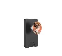 Asian inspired vintage style 80s retro Japanese Geisha PopSockets PopWallet for MagSafe