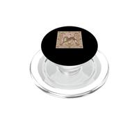 Asian inspired vintage style Japanese Crane Tiger PopSockets PopGrip for MagSafe