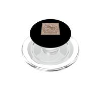 Asian inspired vintage style Japanese Crane Tiger PopSockets PopGrip for MagSafe