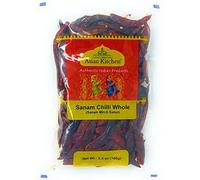Asian Kitchen (by Rani Brand) Sanam Chilli Whole Stemless, Indian Chilli 3.5oz (100g) ~ All Natural | Vegan | Gluten Friendly | Non-GMO | Indian Origin