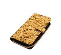 Asian Korean Japanese Chinese Ramen Noodles Slim Wallet Clutch for Men Women