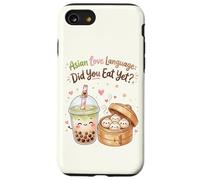 Asian Love Language Did You Eat Yet Kawaii Boba Tea Dumpling Case for iPhone SE (2020) / 7/8