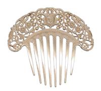 Asian metal hairpin carved hair accessories for women, secure a ponytail pan or half hairstyle Chinese hair comb