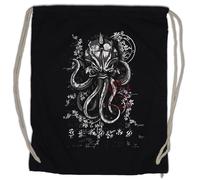 Asian Ornament Octopus Drawstring Bag Wars Horror Arkham H. P. Lovecraft