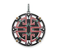Asian Ornament Pendant with Gemstones - female - THOMAS SABO - Jewellery - Multicolor - ONE SIZE - Accessories ONE SIZE