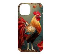 Asian Rooster Aesthetics For Chicken Lovers Case for iPhone 14