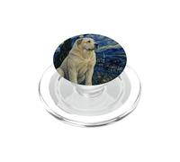 Asian Shepherd Dog Van Gogh Starry Night Central PopSockets PopGrip for MagSafe