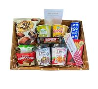 Asian Snack Hamper Gift Basket for Study & Work Breaks, Instant Noodles, Korean Snacks, Office OT Survival Care Package, Ready to Gift