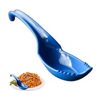 Asian Soup Spoon - Noodle Spoon, Ergonomic Handle Design, Small Household | Heavy Duty Kitchen Utensil for Wonton Porridge Dumpling Everyday Cooking Dining Table Use
