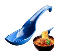 Asian Soup Spoon - Noodle Terminator - Noodle Grabber - 2 In 1 Noodle Spoon With Fork - Noodle Soup Creative Spoons - Ergonomic Handle Household Small Spoon For Wonton, Porridge, Dumpling, Soup, Noodl