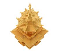 Asian Style Miniature Pavilion Ornament for Bonsai Garden Fish Tanks