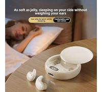 Asiasioc Vision Beam Ear Buds，Wireless Invisible Sleep Bluetooth Earbuds, PX6 Waterproof Earbuds, LED Battery Indicator, Ideal for Sleep and Work (White)