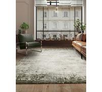 Asiatic Kuza Border Woven Rug Green