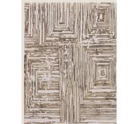 Asiatic Kuza Portrait Woven Rug Beige