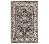 Asiatic Sovereign Medallion Rug Charcoal
