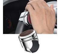 ASICPLB Steering Wheel Knob Spinner for Mercedes Benz CLA C117 X117 2013-2019-pr, Car Steering Wheel Assist Ball, 360° Steering Aid Knob for Easier Parking & Maneuvering, Anti-Slip Grip, D Brown