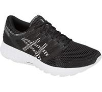 ASICS 1011A136 Men's Roadhawk FF 2 Running Shoe, Black/White - 12 D(M) US
