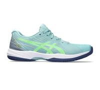 ASICS 1041A314-402 Solution Swift FF Padel Men Teal Tint/Electric Lime UK 9