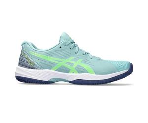 ASICS 1041A314-402 Solution Swift FF Padel Men Teal Tint/Electric Lime UK 9