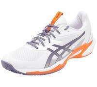 ASICS 1041A437-103 Solution Speed FF 3 Clay Men White/Greyish Purple UK 7