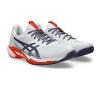 ASICS 1041A438-103 Solution Speed FF 3 Men White/Greyish Purple UK 7.5