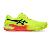 ASICS 1041A495-750 Gel-Resolution 9 Clay Men Safety Yellow/Black UK 10.5