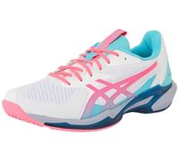 ASICS 1041A496-100 Solution Speed FF 3 Padel Men White/HOT Pink UK 12