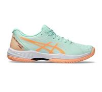 ASICS 1042A204-300 Solution Swift FF Padel Women Mint Tint/Bright Sunstone UK 7.5
