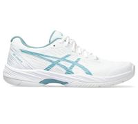 ASICS 1042A210-103 Gel-Game 9 Padel Women White/GRIS Blue UK 8.5