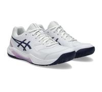 ASICS 1042A237-104 Gel-Dedicate 8 Women White/Indigo Fog UK 5