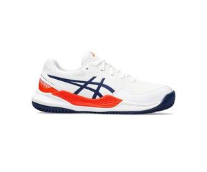 ASICS 1044A068-103 Gel-Resolution 9 GS Clay Men White/Blue Expanse UK 6