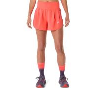 ASICS 2012C965-700 Road 3.5IN Short Shorts Women's Coral Reef Size XS