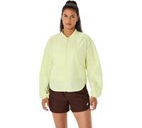 ASICS 2012D138-750 NAGINO RUN ADJUSTABLE JACKET Jacket Women's HUDDLE YELLOW Size XS