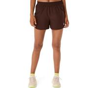 ASICS 2012D141-200 NAGINO Run Adjustable 4IN Short Shorts Women's Coffee Size S