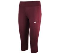 Asics 3/4 Womens Burgundy Leggings - Size X-Small