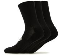Asics - 3 Pack Crew - Sports socks size 5,5-8 - II, black