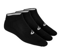 ASICS PED Sports Socks 3 Pack - Black, White, Size 35-38
