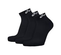 ASICS 3PPK Ped Sock - Black, Large