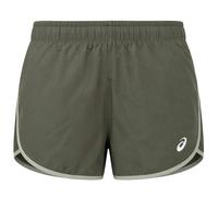 Asics 4inch Icon Stretch Waist Womens Green Shorts 2012C740_301