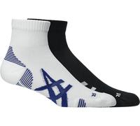 ASICS AEG 2 PACK CUSHIONED RUN QUARTER SOCK