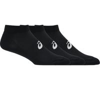 Asics 3 Pack Ankle Sock - Black - Size M