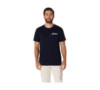 ASICS ASICS CHEST LOGO SS TEE Midnight/Brilliant White S
