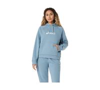 ASICS ASICS LOGO FLEECE PULLOVER HOODIE Saba Blue S