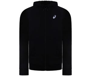 Asics Big Logo Long Sleeve Zip Up Mens Black Tennis Jacket 2031A983_001