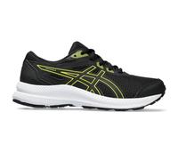 ASICS Boys Contend 8 Ps Sneaker, Black Bright Yellow, 9 UK