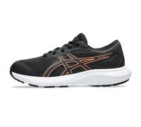 ASICS Boys Contend 9 Gs Sneaker, Black Saxon Green, 5 UK