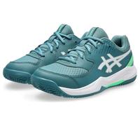 ASICS Boys Gel-Dedicate 8 Padel Gs Sneaker, Misty Pine White, 4 UK