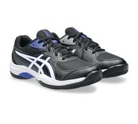 ASICS Boys Gel-Game 10 Gs Clay Sneaker, Black White, 5.5 UK