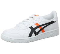 ASICS Boys Japan Gs Sneaker, White Shocking Orange, 5 UK