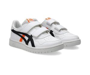 ASICS Boys Japan Ps Sneaker, White Shocking Orange, 9 UK